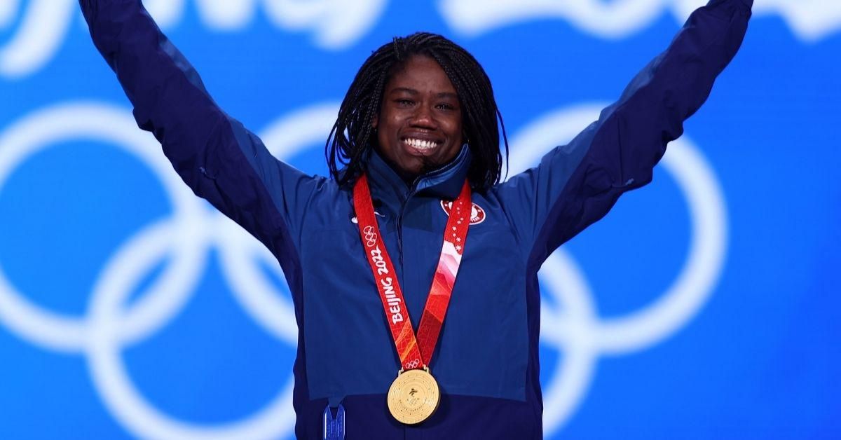 Olympic Champion U.S. Speedskater Admits Hilarious Blunder After Emotional Medal Ceremony
