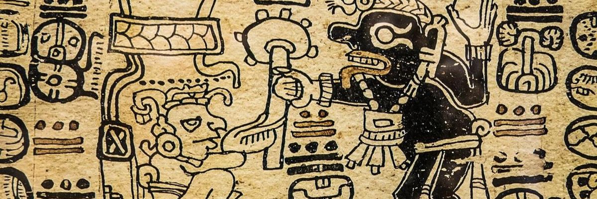 Mayan hieroglyphs