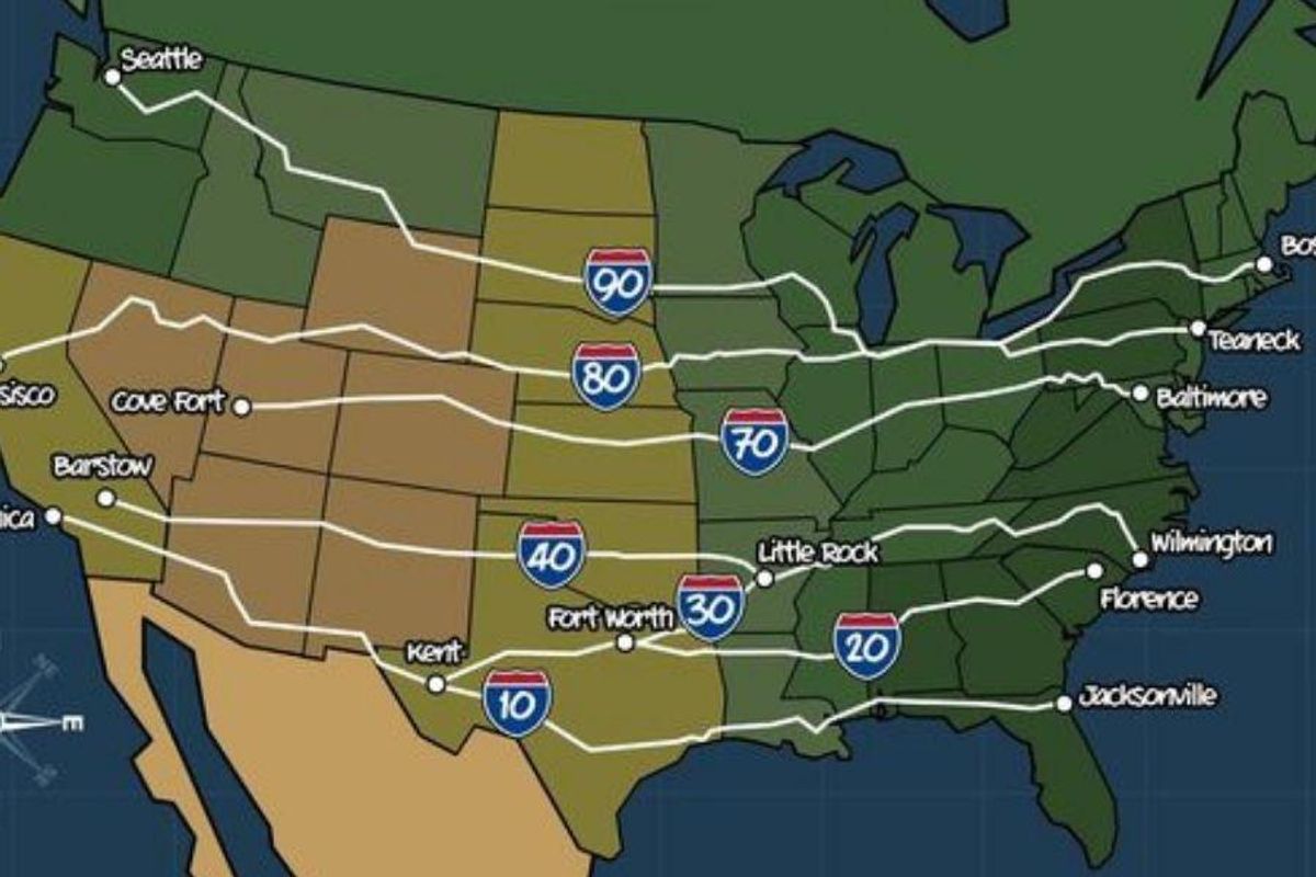 Video Explains The Surprisingly Cool Way Us Highways Are Numbered Gonetrending 7489