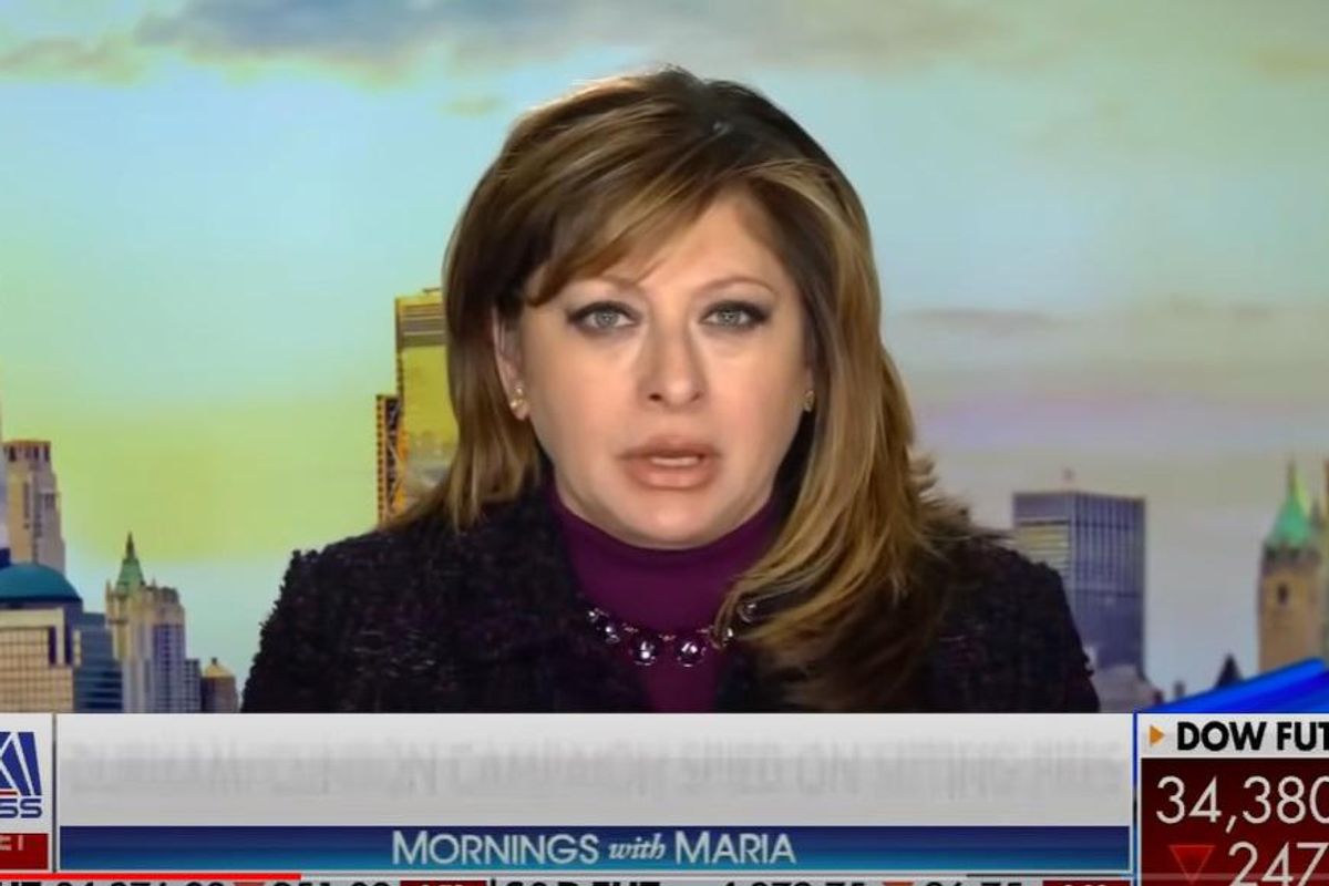 Maria Bartiromo Pretty Sure Russia/Ukraine Standoff Just Biden's Way Of Distracting From Hillary's Crimes