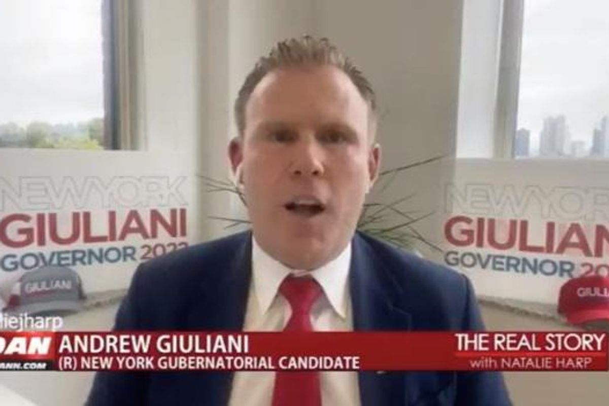Poor Andrew Giuliani Not Even Sure What Lie He's Supposed To Say About Hillary Clinton
