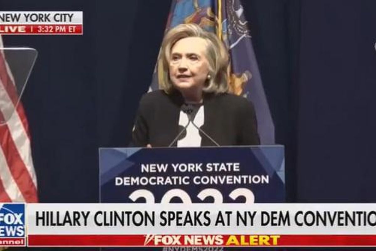 Hillary Clinton Just Saying Hi To Fox News, And That They're Skating Close To 'Actual Malice'