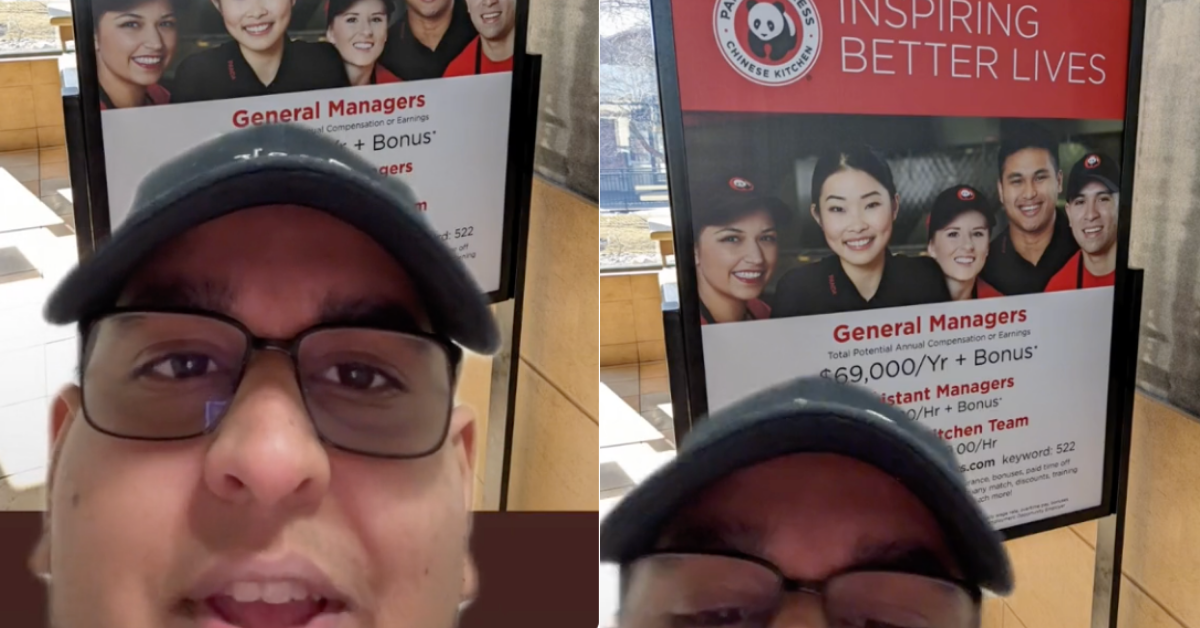 College Professor Schooled After Complaining About Panda Express Managers Making More Than Him