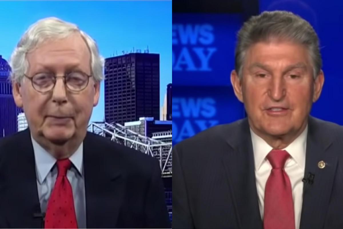 Mitch McConnell and Joe Manchin