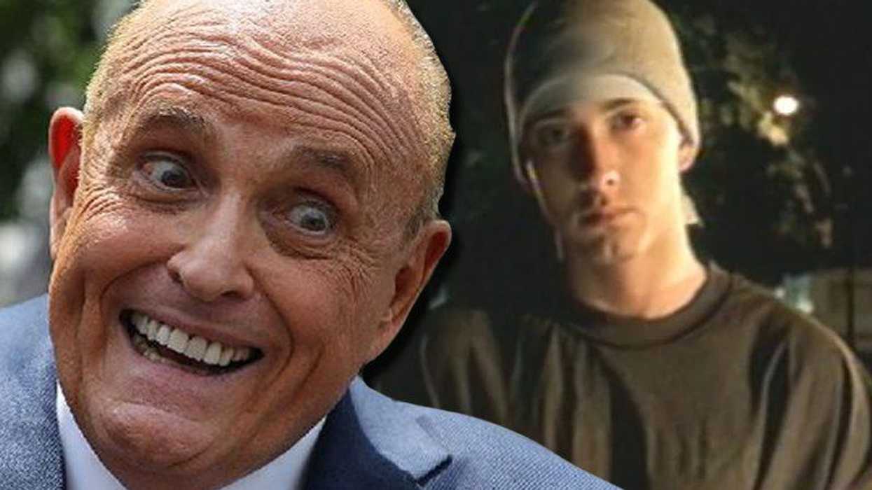 #EndorseThis: Colbert Hillairously Takes Down Giuliani With Brutal Eminem Rebuttal (VIDEO)