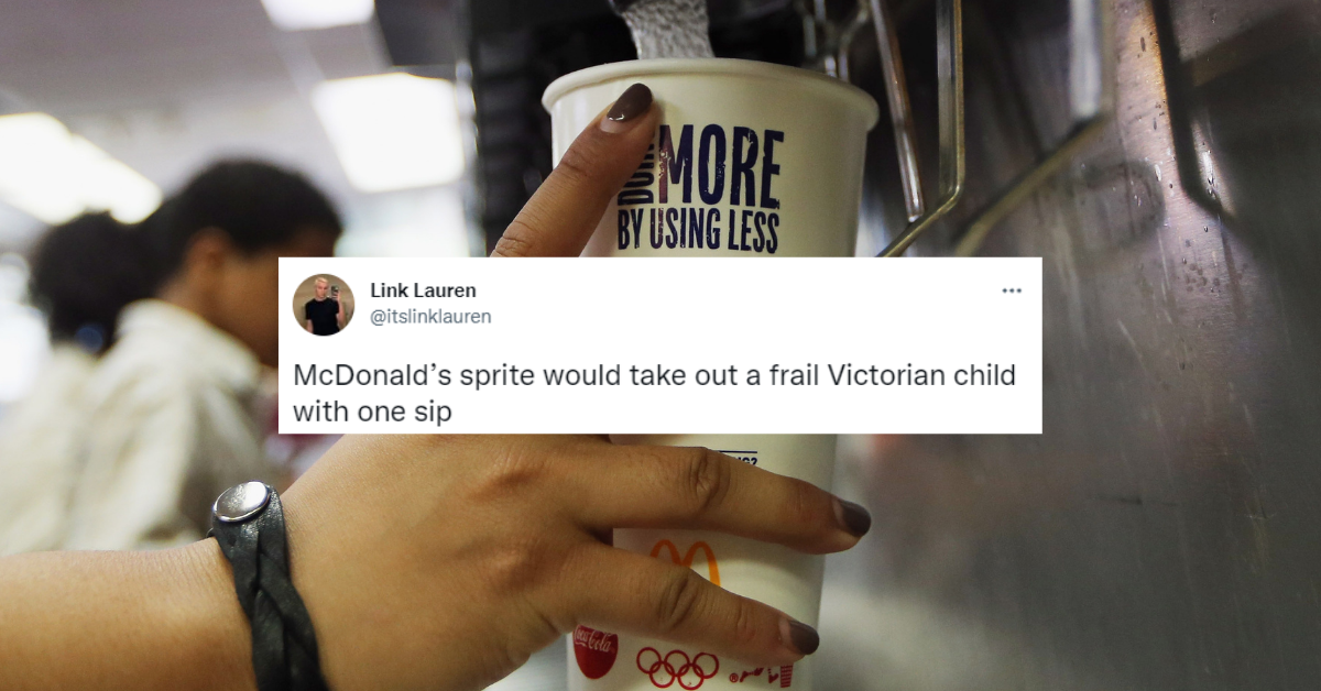 The Internet Is Obsessed With How Fizzy McDonald's Sprite Is—And McDonald's Even Got In On The Jokes