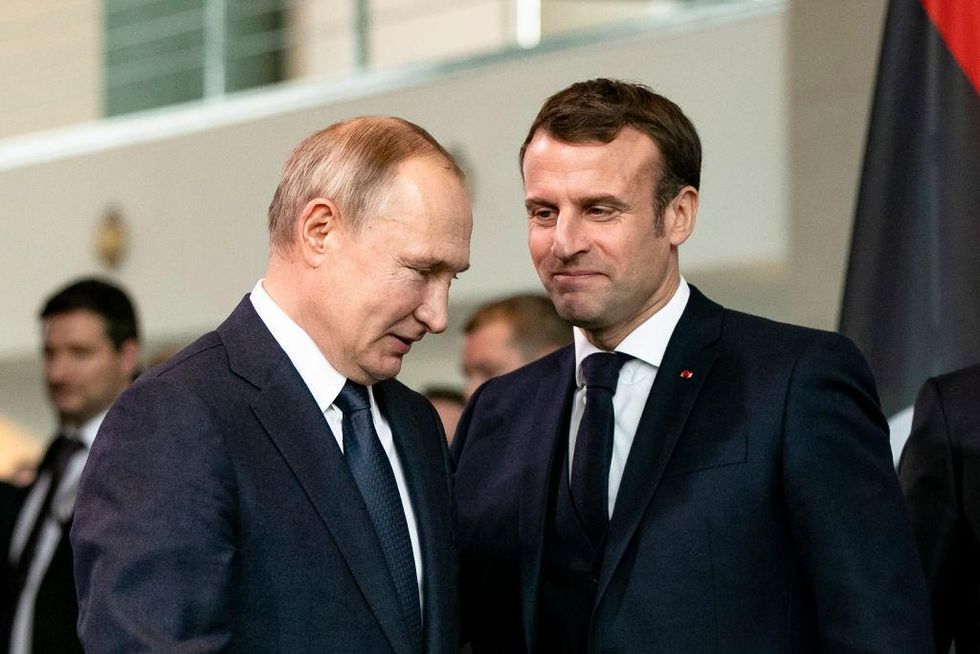 Macron and Putin agree that a diplomatic solution to the Ukraine crisis is needed after a weekend phone call