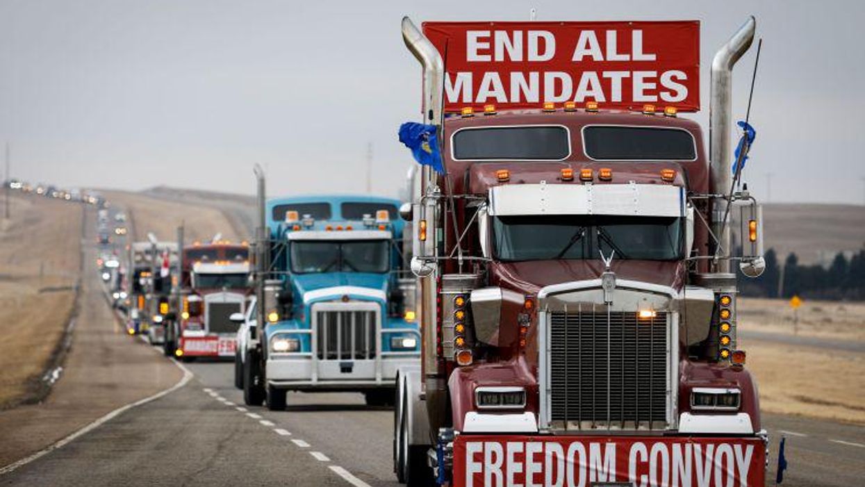 Far-Right Trucker Convoy Plans To 'Clog' DC Beltway, Cause Traffic Snarls