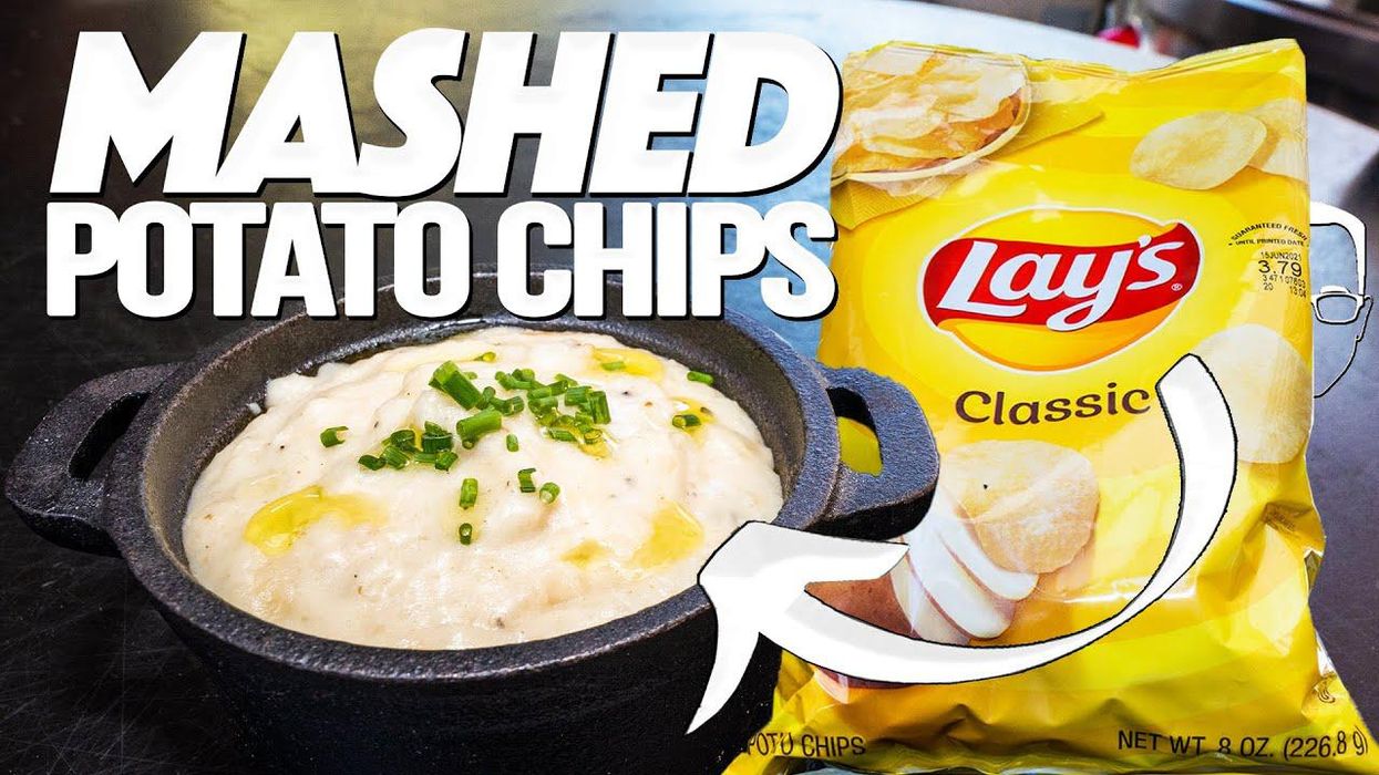 People are making mashed potatoes by boiling Lay's potato chips