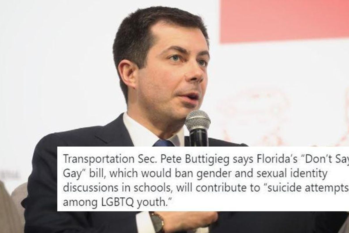 pete buttigieg, chasten buttigieg, don't say gay bill