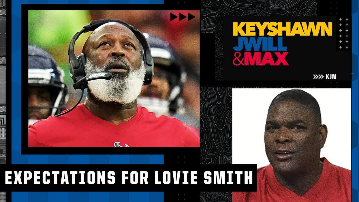 Keyshawn gives a unique perspective on his expectations for Lovie Smith as Texans HC