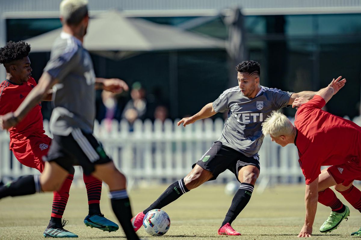 Great day to be Verde! Austin FC plays preseason game, new soccer venue opens, and fans watch from Verde Hill