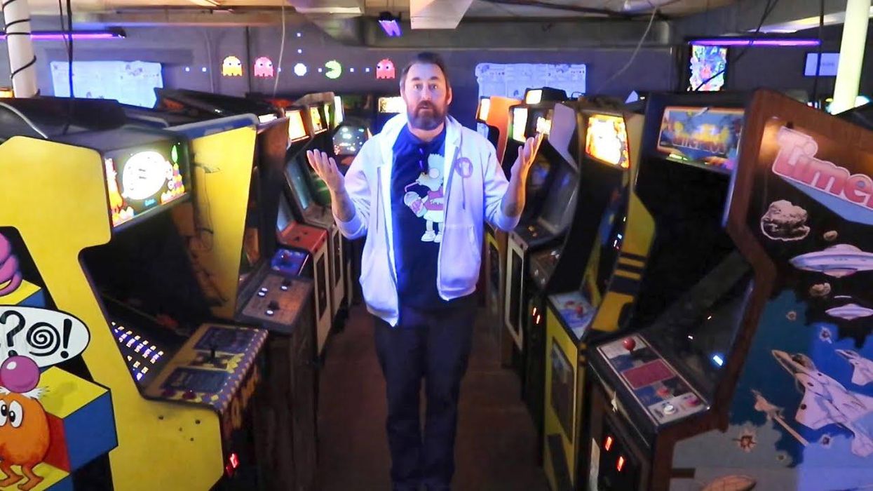 This '80s-themed Airbnb in North Carolina comes with access to huge private arcade