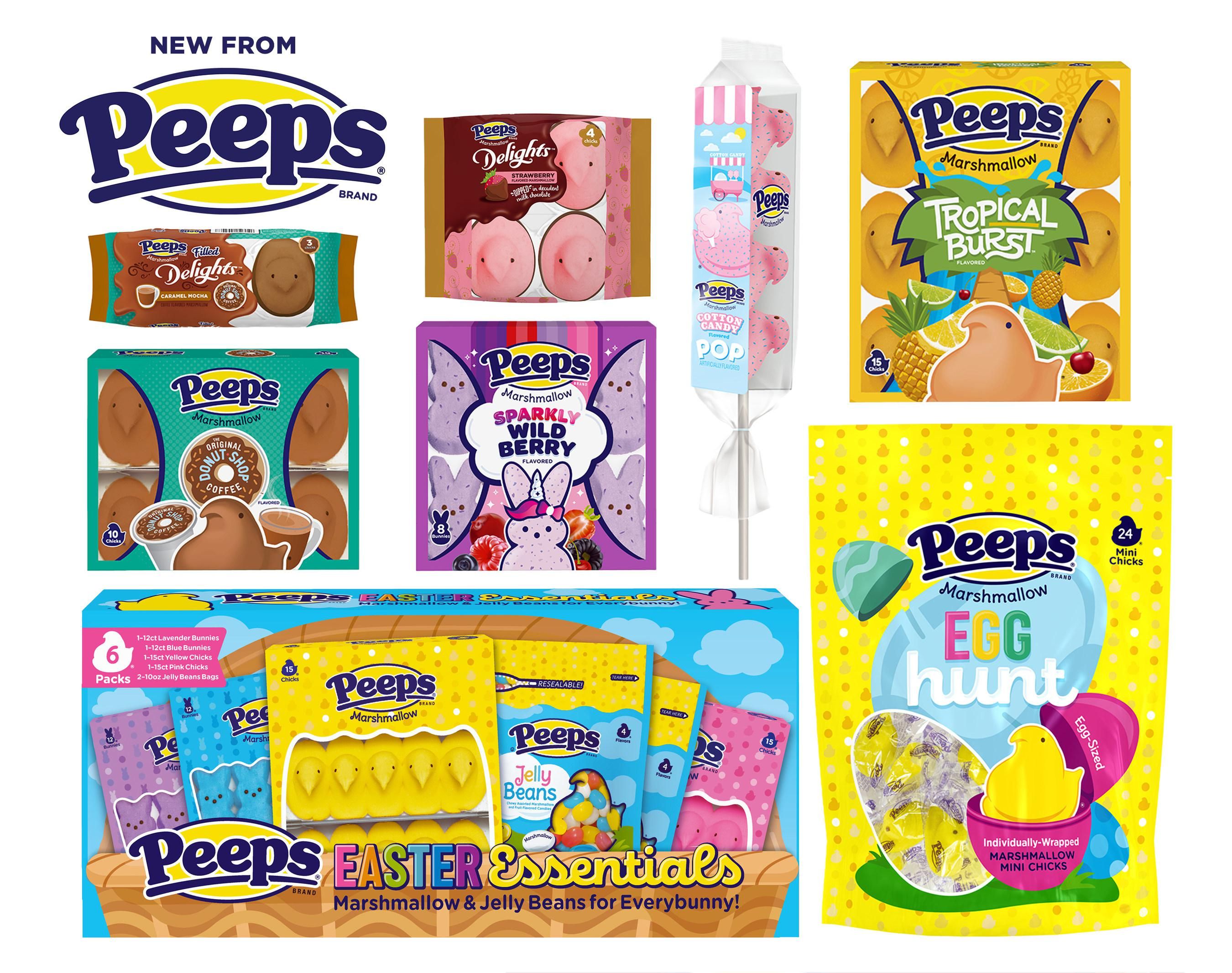 Peeps adds coffeeflavored chicks and more to this year's lineup of