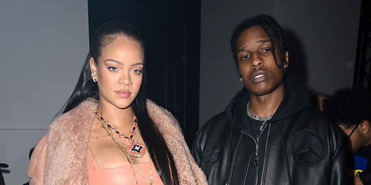 Rihanna and ASAP Rocky Attend Off-White's Virgil Abloh Tribute Show
