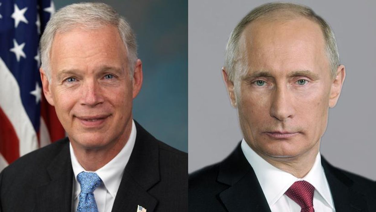 Ron Johnson Blasted As ‘Witting Russian Agent’ After Blaming Democrats For Ukraine Crisis