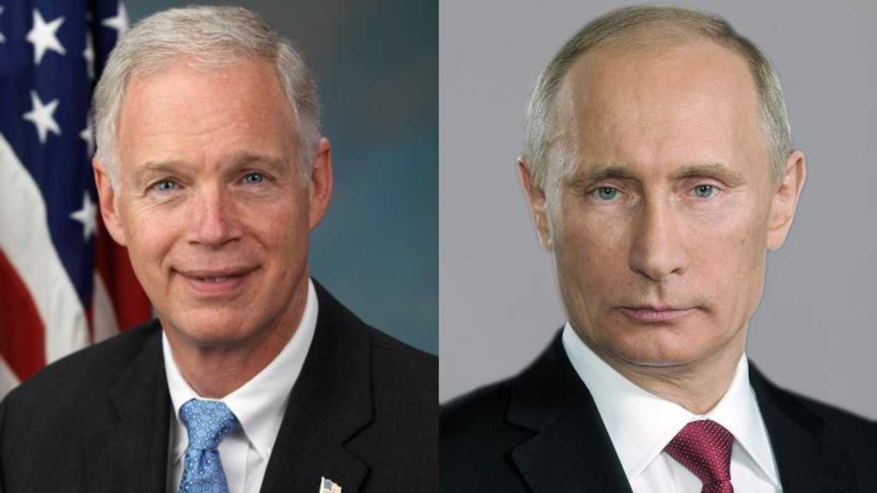 Ron Johnson Blasted As ‘Witting Russian Agent’ After Blaming Democrats For Ukraine Crisis