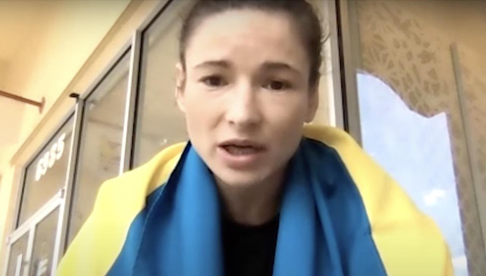 'F*** you, b***h': Ukrainian UFC fighter has pointed message for Vladimir Putin and his Russian regime for invading her country
