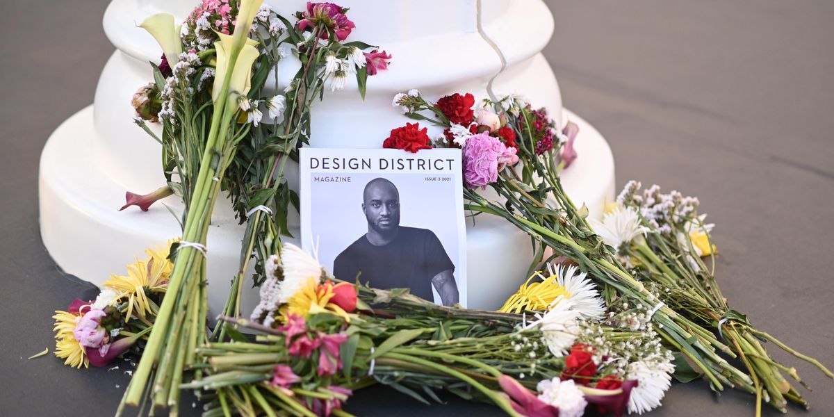 Off-White stores across the globe are filled with flowers in tribute to  Virgil Abloh