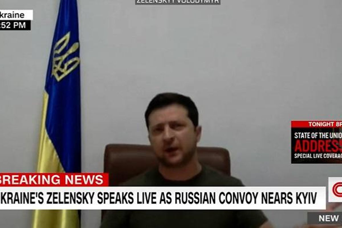 Russia's War On Ukraine, Day 6: Zelenskyy Gets Standing Ovation, Sergei Lavrov Gets Ignored
