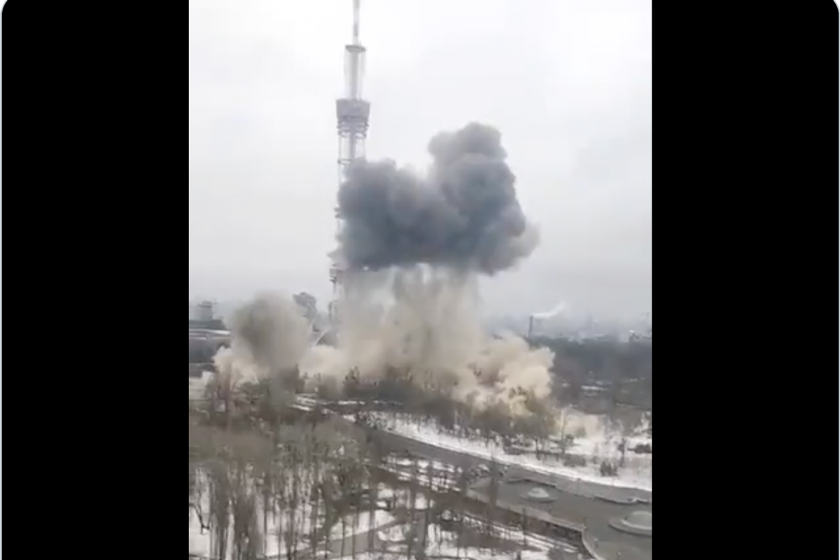 Russia Bombs Babyn Yar, Site Of Nazi Massacre, To 'Save' Ukraine's Jews