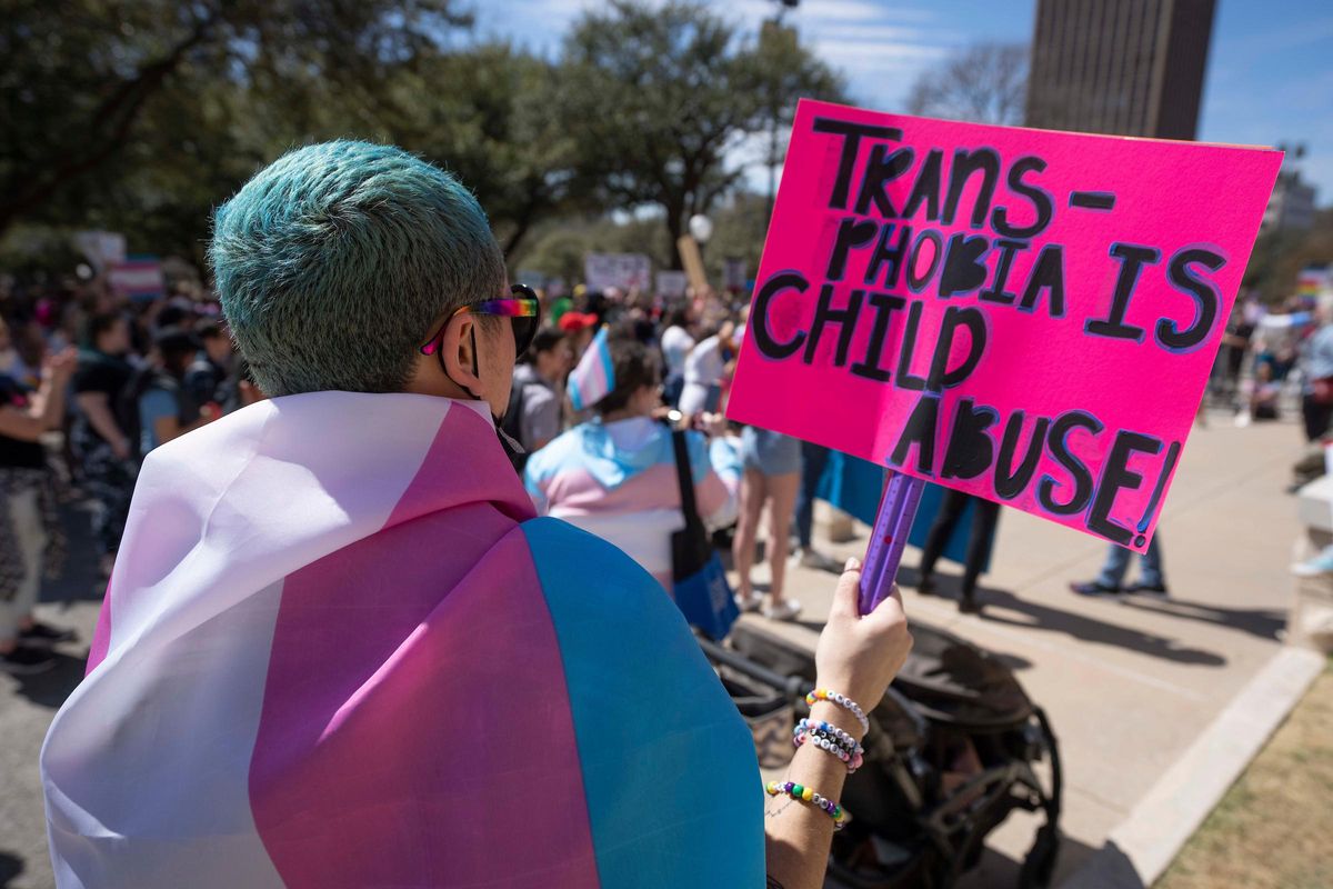 PHOTOS: Texans rally against governor order investigating parents of trans youth