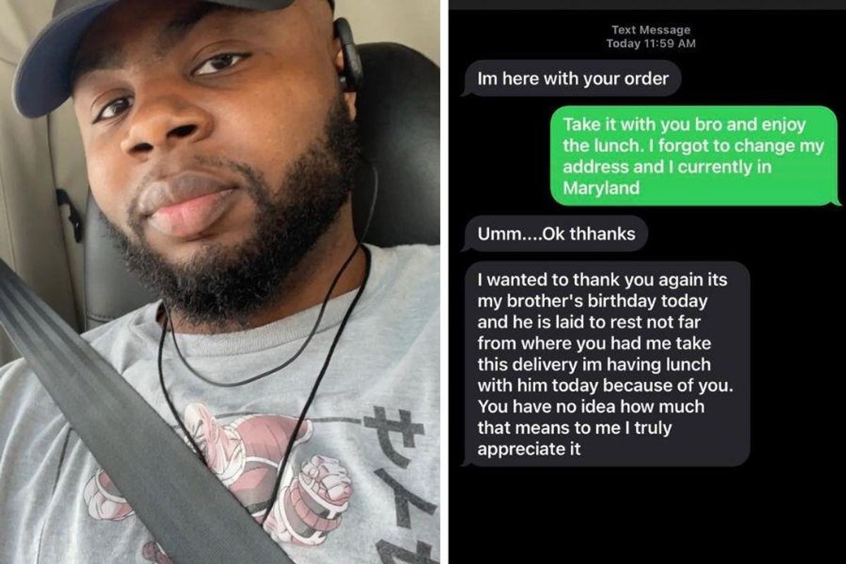 Guy forgot to change his address in his Chipotle app and it resulted in the sweetest exchange