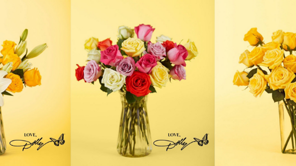 Dolly Parton creates 3 flower arrangements you can order now