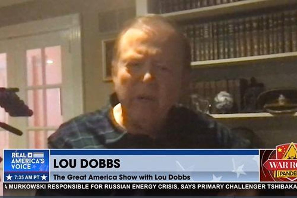 Lou Dobbs Knows What's A Soviet Nazi Propaganda Movie, And It Is Joe Biden's SOTU Speech!