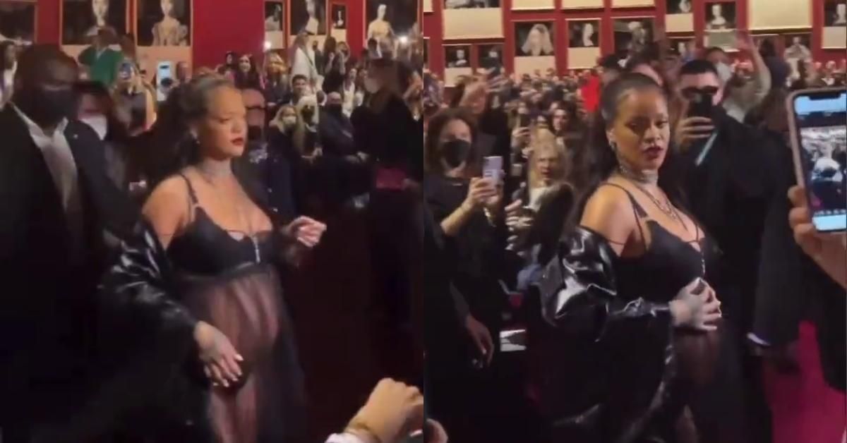 Rihanna Hilariously Shuts Down Heckler Who Called Her Out For Being 'Late' To Dior Fashion Show