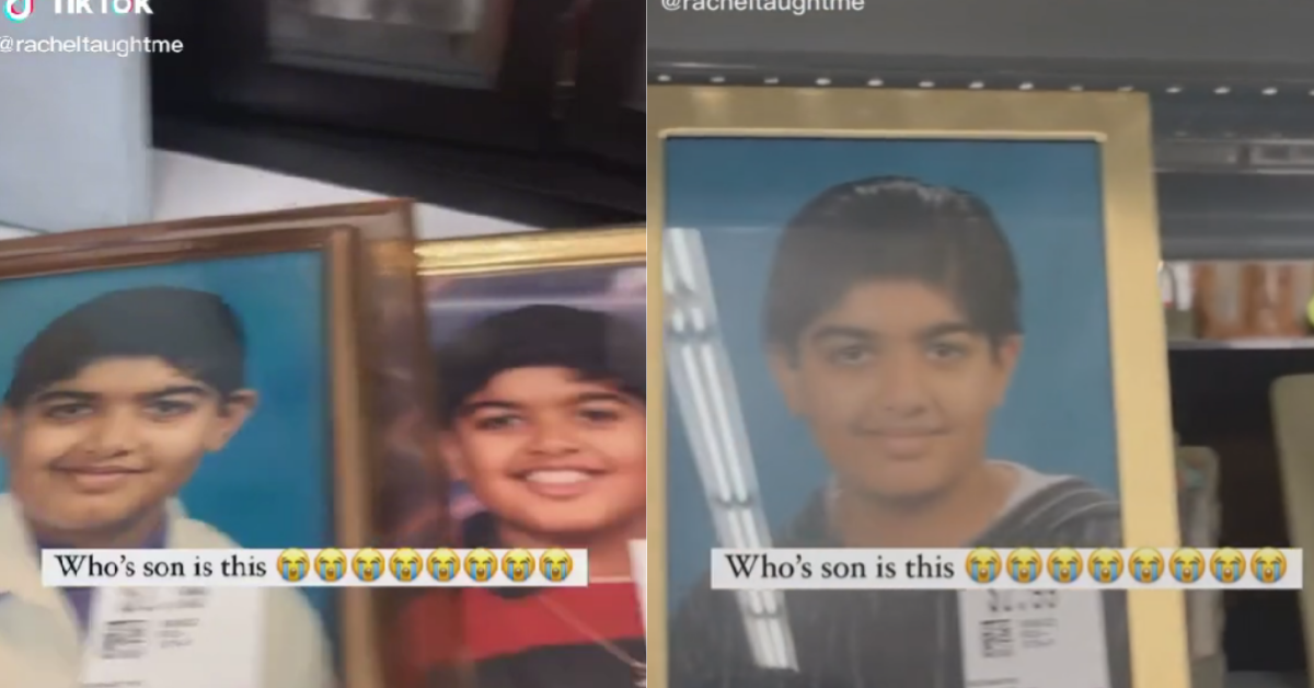 TikToker Stunned To Find Guy's Childhood Photos For Sale At Thrift Store—And Someone's Gonna Need Therapy