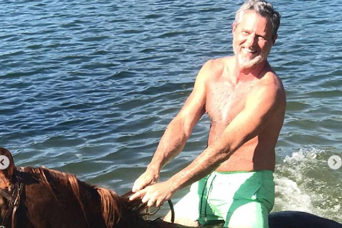 Who's Excited For A Miniseries About Tragic Hero Jerry Falwell Jr?