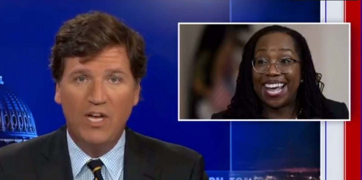Tucker Carlson Called Out After Demanding to See Ketanji Brown Jackson's LSAT Scores