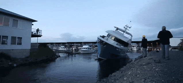 THAT'S RIGHT YOU TAKE THOSE F*CKIN YACHTS