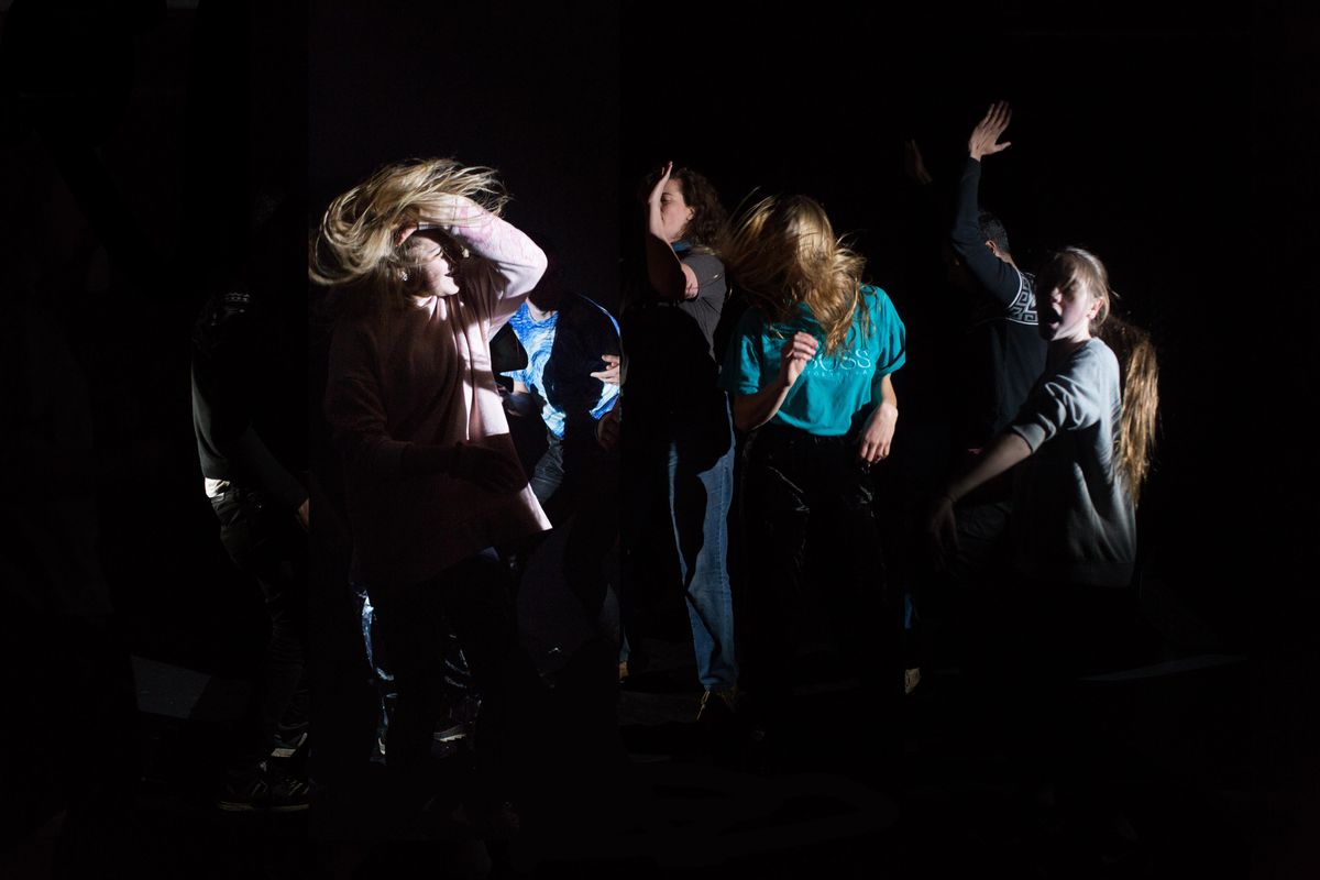 Pitch black dance party allows Austinites to groove like no one's watching