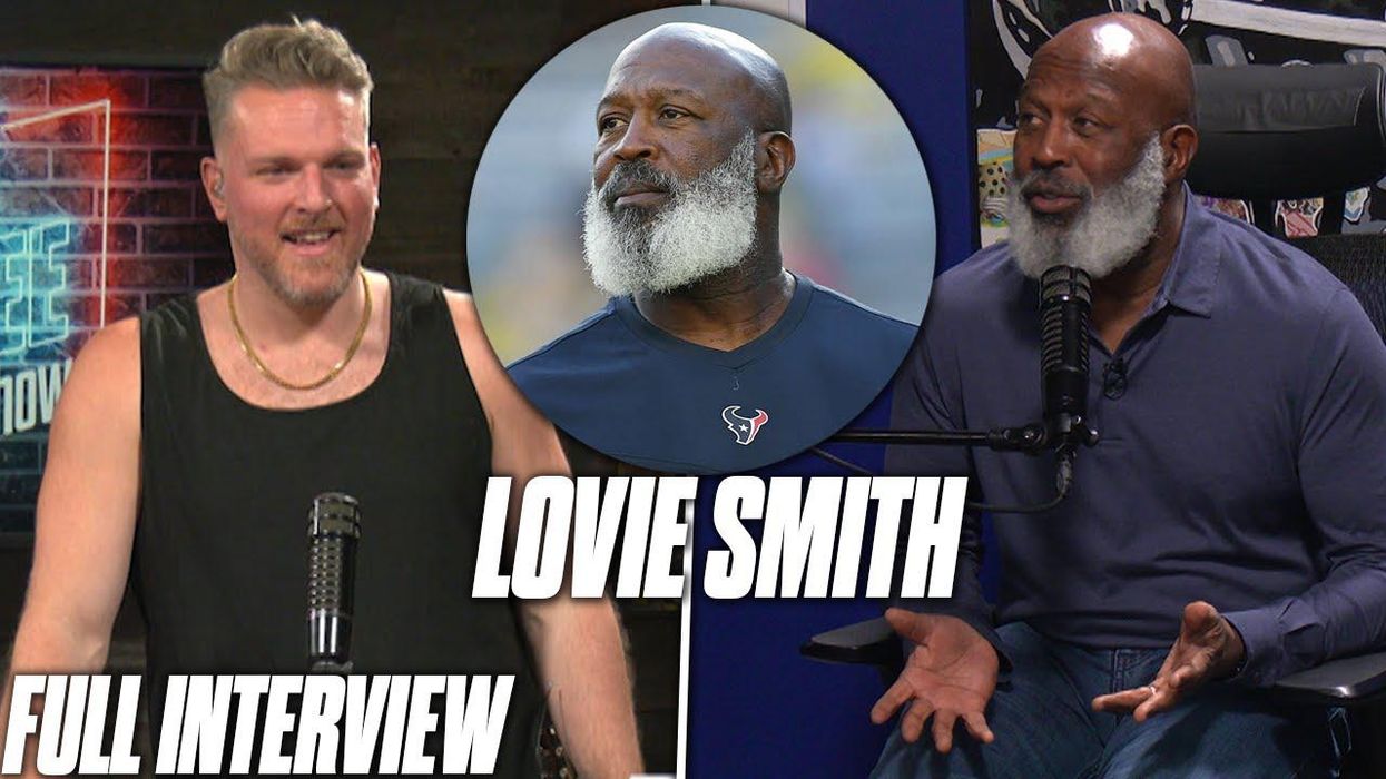 Texans HC Lovie Smith brings down the house on Pat McAfee Show