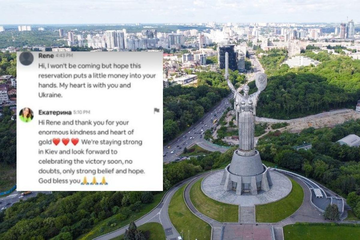 People are creatively using sites like Etsy and Airbnb to get money directly to Ukrainians
