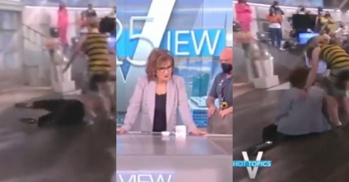 Joy Behar Laughs It Off After Taking A Scary Fall On Stage During 'The View' Opening