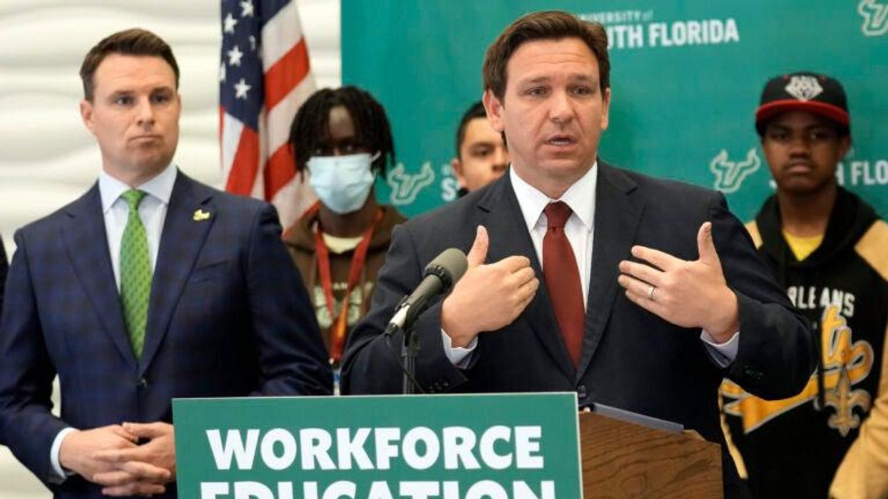 Watch Tough Guy Ron DeSantis Bully Students For Wearing Masks(VIDEO)