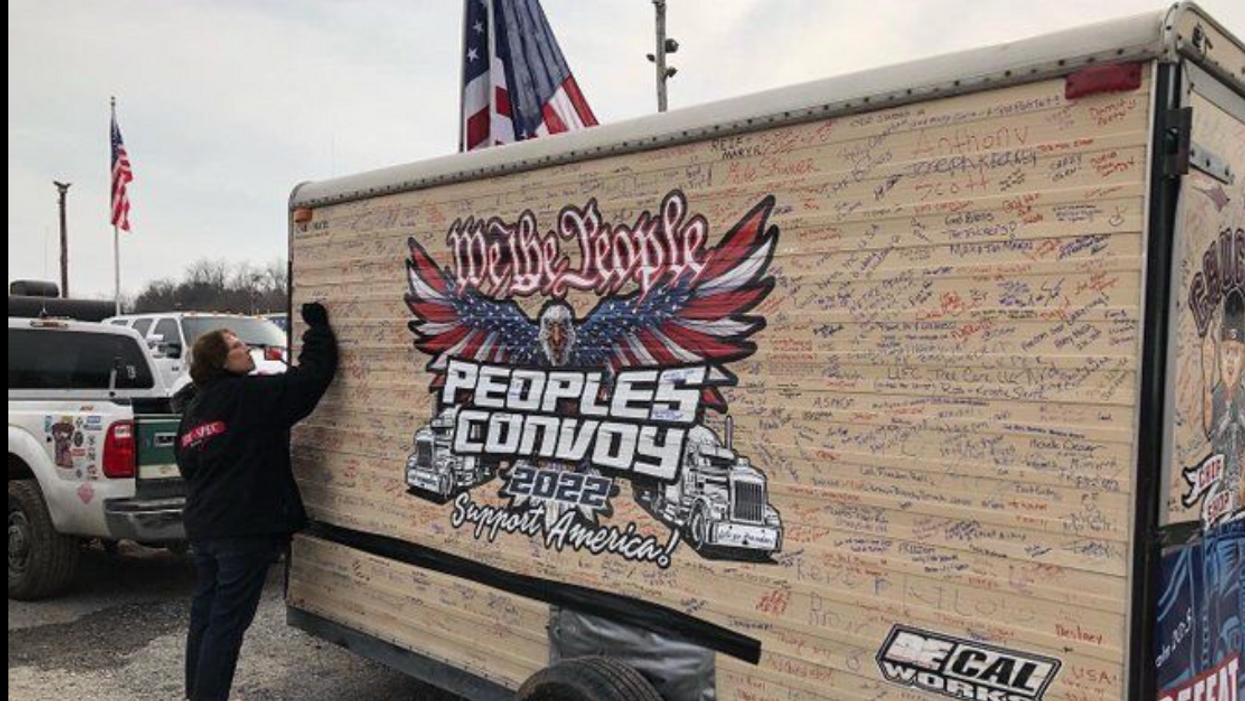Right-Wing Trucker Convoys Carrying Disinformation And Chaos Near D.C.