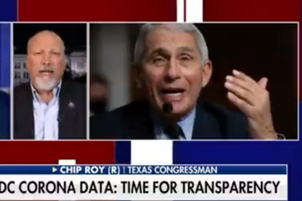 GOP Rep. Chip Roy Pretty Sure Dr. Fauci Should Go To The Hague For ‘Crimes Against Humanity’