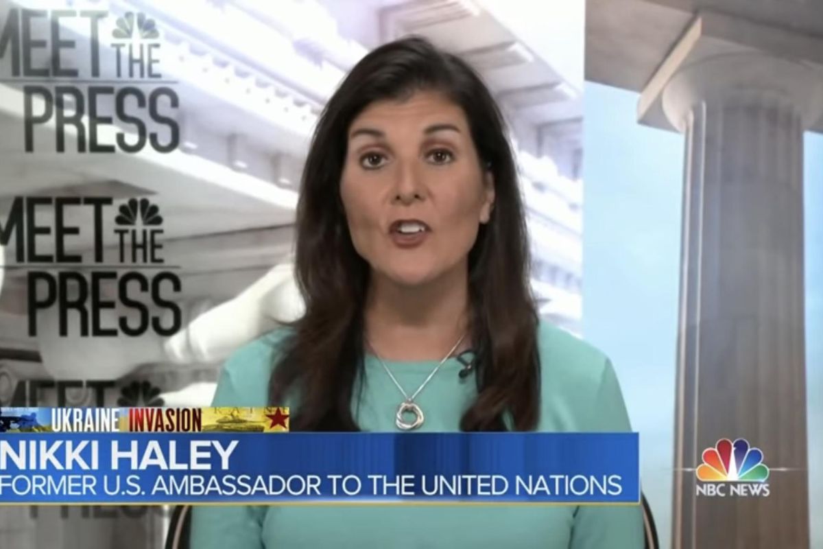 Nikki Haley Talkin' Sh*t About Makin' Deals With The Devil. Yes, Really.