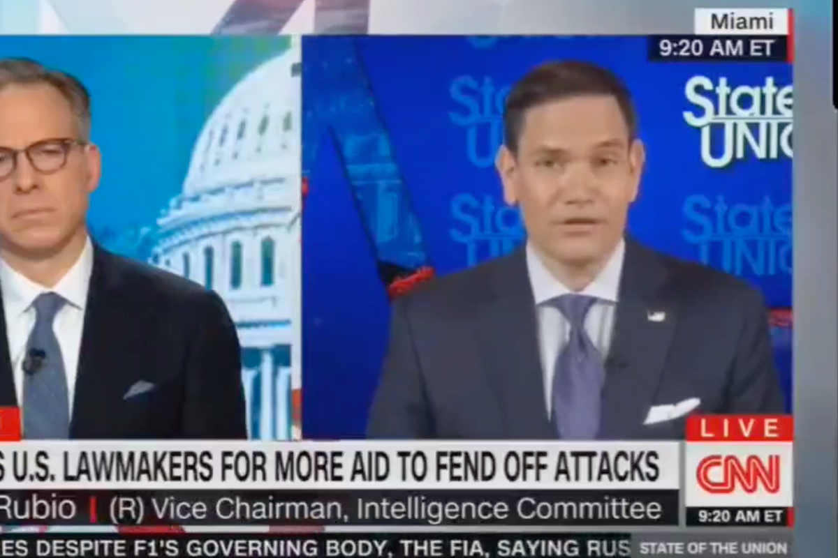 GOP Senators Marco Rubio, Steve Daines Only Ones Brave Enough To Tweet Photos From Meeting With Zelenskyy