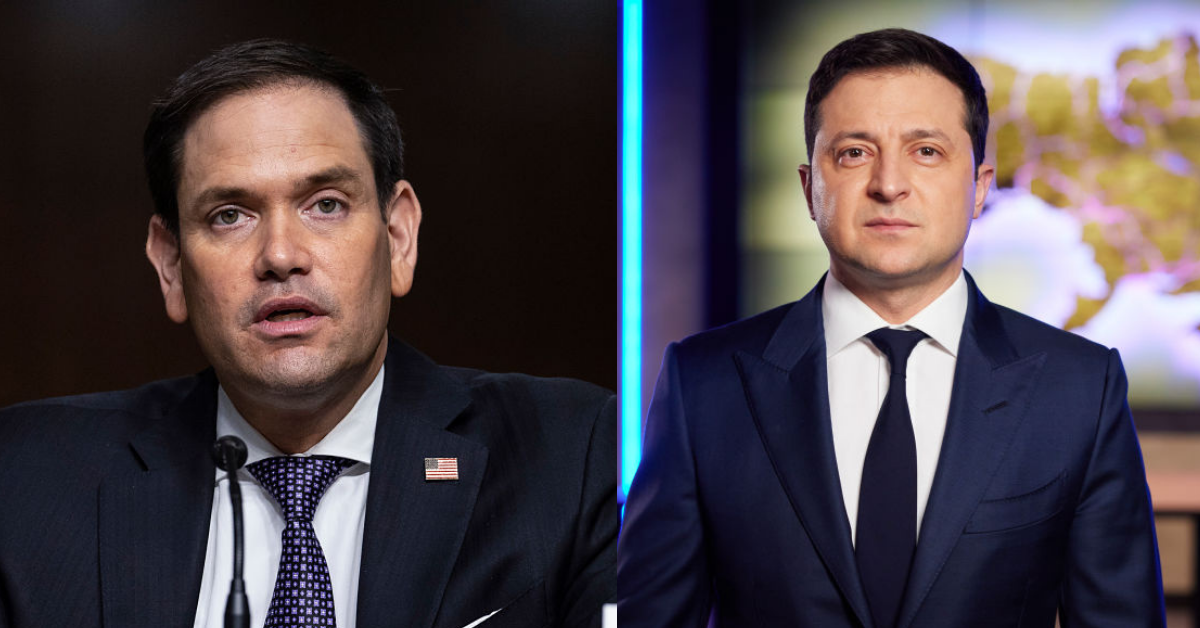 Rubio Absurdly Defends Tweeting Image Of Zelenskyy Despite Being Told Not To For Security Purposes
