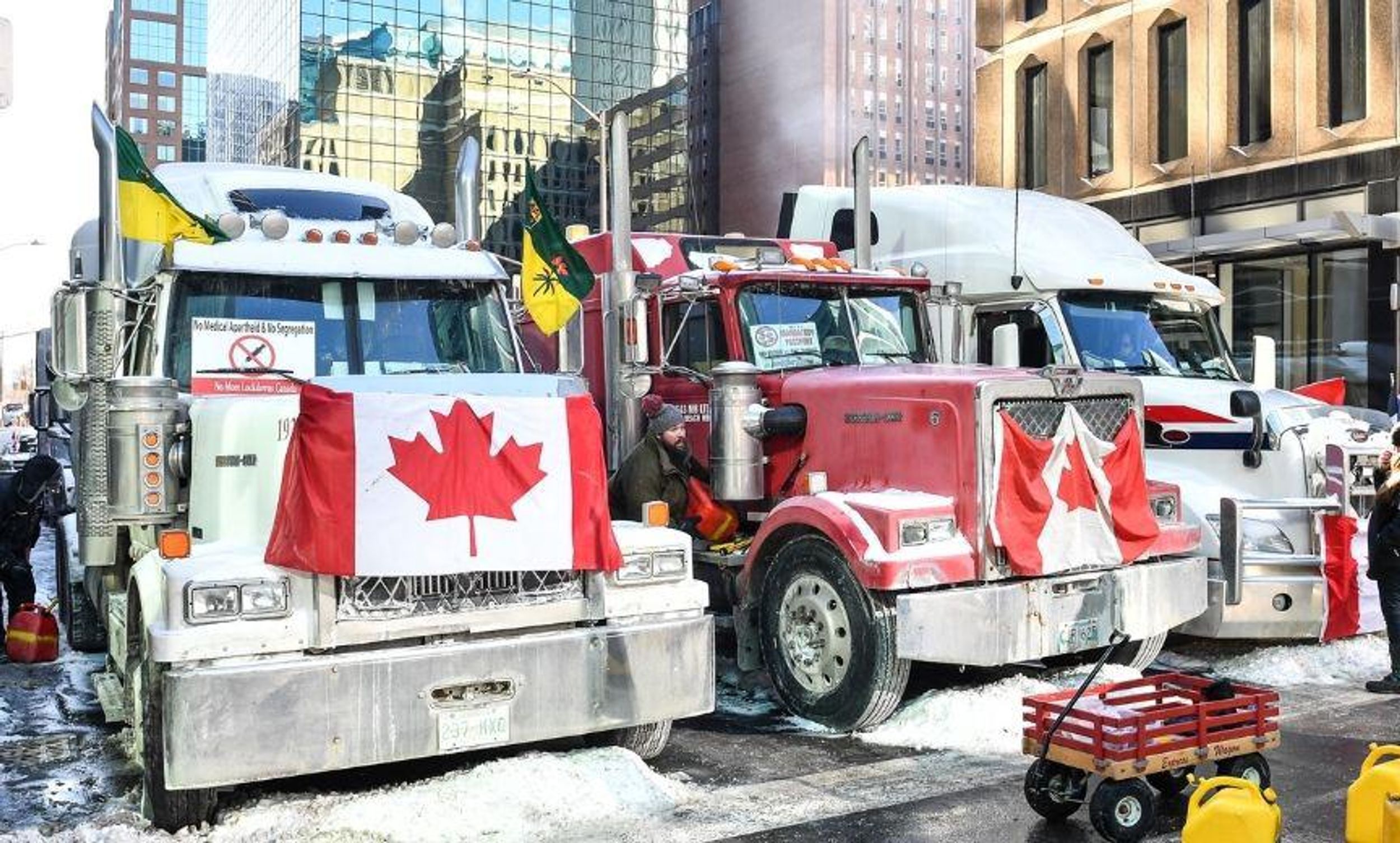 Canadian Official Perfectly Shames Truck Protesters With Brutal Tweet Explaining Why 'a Blockade Is Not Freedom'