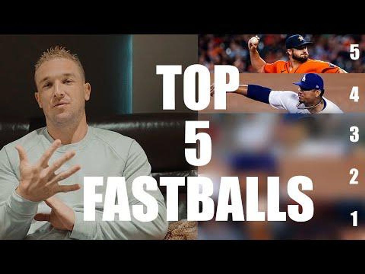 Here are the Top 5 hardest fastballs to hit according Astros' Alex Bregman