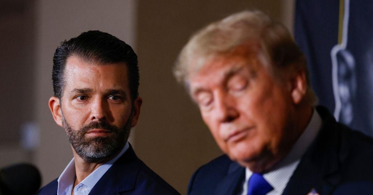 Don Jr. Shared The Cringiest Photoshopped Image Of His Dad For Presidents' Day—And Yikes
