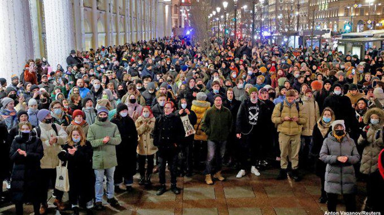 Mass Anti-War Protests Erupt In Russia With Thousands Arrested