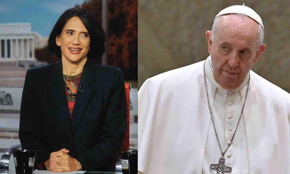 'As empty gestures go, impressive': WaPo's Jennifer Rubin mocks Pope Francis' visit to Russian embassy over Ukraine invasion — and gets torched for it