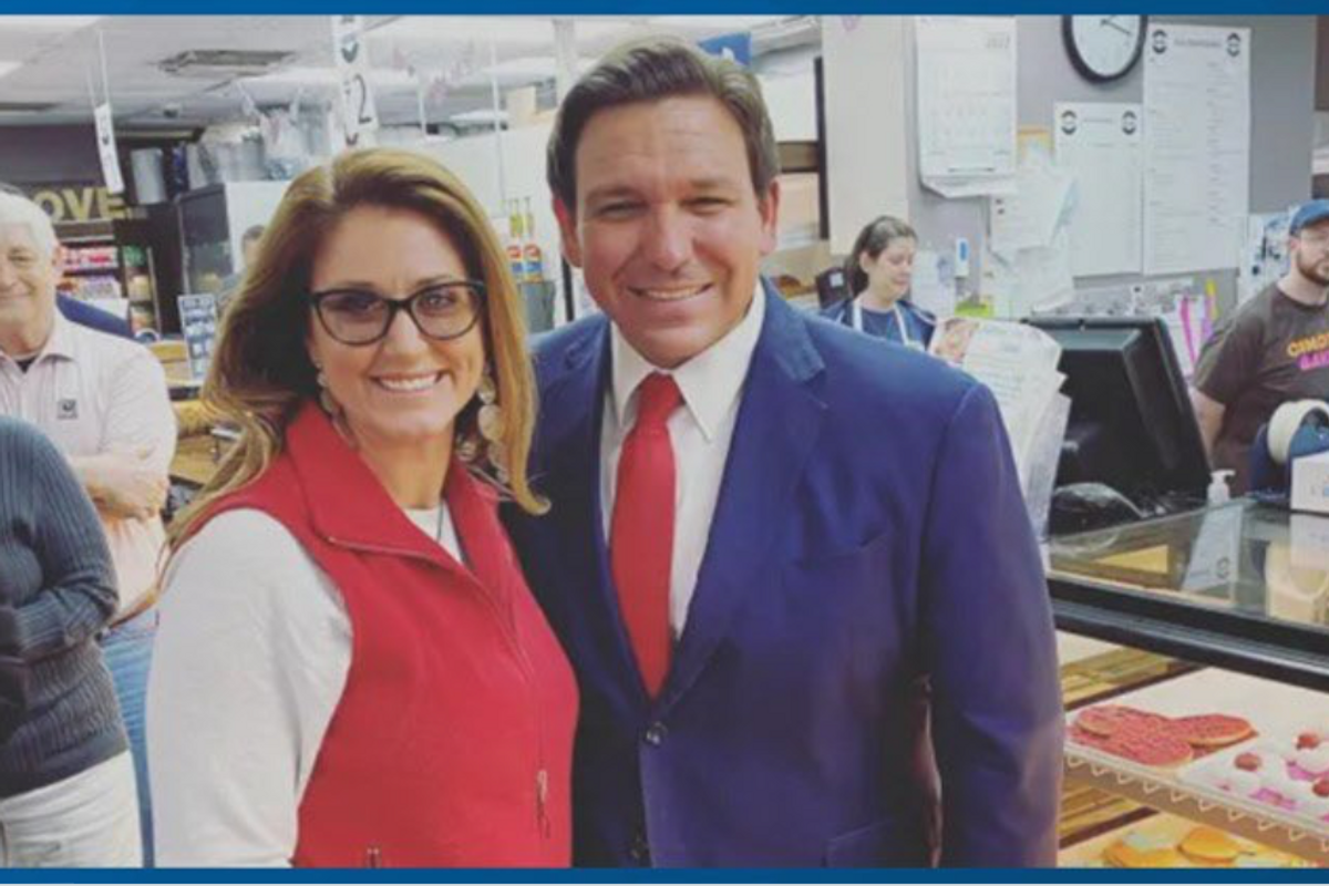DeSantis Appoints Unqualified, QAnon-Flag-Waving Radical To Florida Board Of Education
